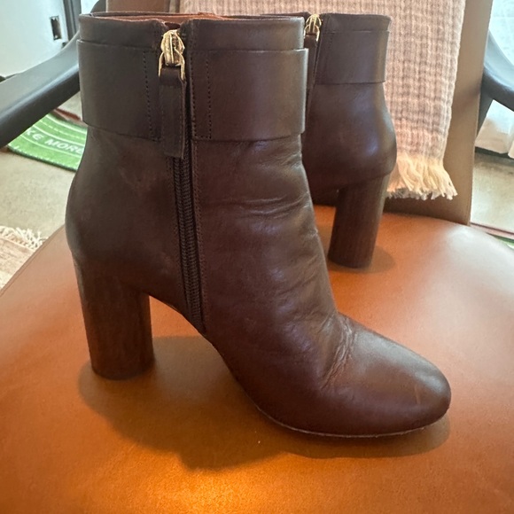 Sezane High Sara Boots in Natural Heritage Leather, size 7 - Picture 4 of 9